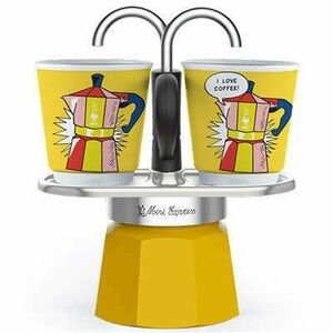 Bialetti 1405/MR mini Express Lichtenstein Kotyogós Kávéfőző 2 sz... kép