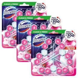 Domestos Power5 WC frissítő blokk Magnolia (9x50g) kép