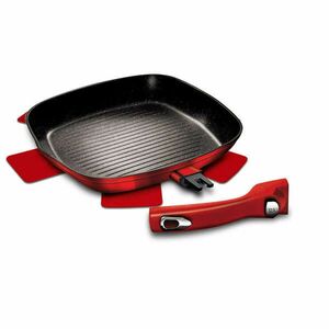 Berlinger Haus BH-1947 Metallic Line Burgundy Edition Grill serpe... kép