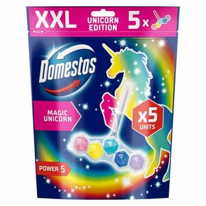 Domestos Power5 WC frissítő blokk Magic Unicorn (5x50g) kép