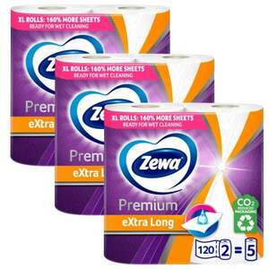 Zewa Premium Extra Long Plus 2 rétegű Háztartási papírtörlő 3x2 tekercs kép