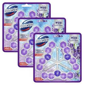 Domestos Power5 WC frissítő blokk Lavender (9x50g) kép