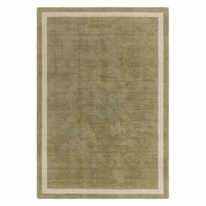 Khaki kézi szövésű gyapjú szőnyeg 160x230 cm Albi – Asiatic Carpets kép