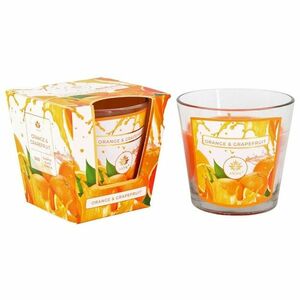 Aroma Illatgyertya üvegben narancs és grapefruit , 120 g kép