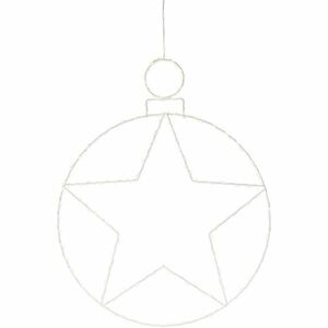 Karácsonyi lógó LED dekoráció Kerstball Star 236LED, 48 cm, 48 cm kép