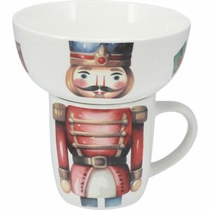 Diótörő reggeliző készlet, 2 db, porcelán kép