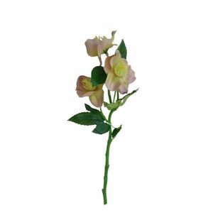 Művirág Hellebores zöld-rózsaszín, 36 cm, művirág kép