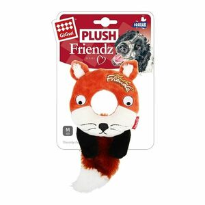 GiGwi Squeaky kutyajáték Plush Friendz róka, 22 x11 x 2, 5 cm, nyikorogva kép