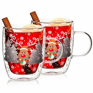 4Home Hot&Cool Mug Reindeer thermo pohár 270ml, 2 db kép