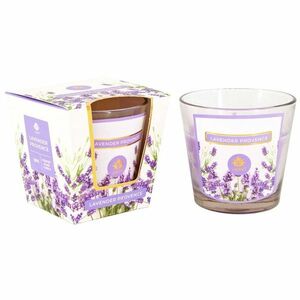 Aroma Lavender Provence Illatgyertya üvegpohárban , 120 g kép