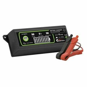 Compass mikroprocesszor töltő PB/GEL 4 Amp, 12 V kép