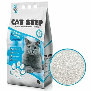 Cat Step ásványi macskaalom Compact WhiteOriginal, 5 l kép