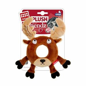 GiGwi Squeaky kutyajáték Plush Friendz sob, 20 x19 x 2, 5 cm, 20 x 19 x 2, 5 cm kép