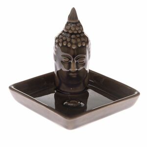 Kerámia állvány illatpálcikákhoz Buddha, 9 x 9 x 9 cm kép