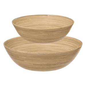 SALAD BOWL bambusz készlet 2 db kép