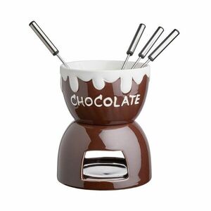 CHOCOLATE LOVE csokoládé fondue szett kép