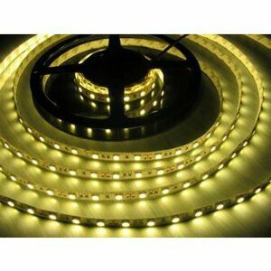 LED szalag MelegFehér kültéri 2835 60LED 5, 4W 3000K 480lm IP65 2 év garancia kép