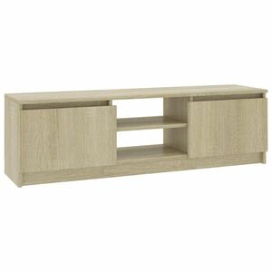 vidaXL sonoma tölgy színű szerelt fa TV-szekrény 120 x 30 x 35, 5 cm kép