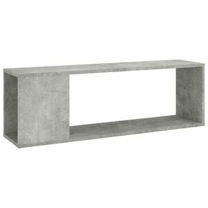 vidaXL betonszürke szerelt fa TV-szekrény 100 x 24 x 32 cm kép