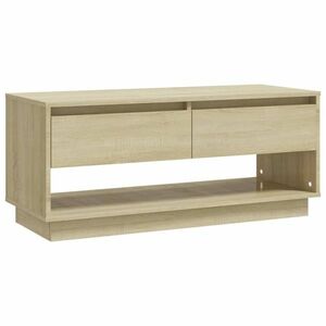 vidaXL sonoma tölgy színű szerelt fa TV-szekrény 102x41x44 cm kép