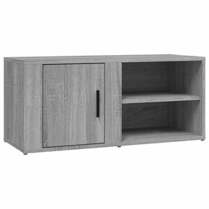 vidaXL szürke sonoma színű szerelt fa TV-szekrény 80x31, 5x36 cm kép