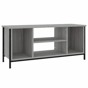 vidaXL szürke sonoma színű szerelt fa TV-szekrény 102x35x45 cm kép