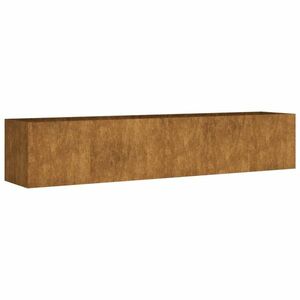 vidaXL corten acél kerti magaságyás 200x40x40 cm kép