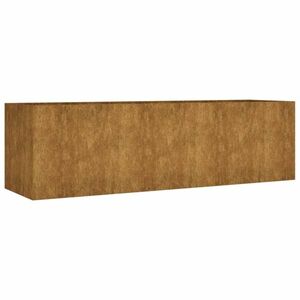 vidaXL corten acél kerti magaságyás 280x80x80 cm kép