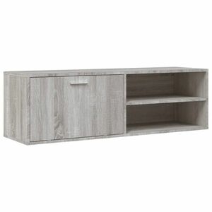 vidaXL szürke sonoma szerelt fa TV-szekrény 120 x 34 x 37 cm kép