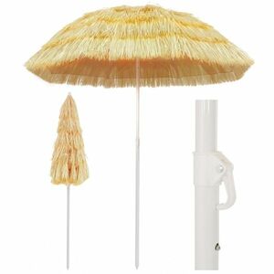 vidaXL hawaii stílusú természetes strand napernyő 180 cm kép