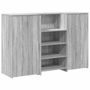 vidaXL recepciós pult szürke sonoma 155x50x103, 5 cm szerelt fa kép