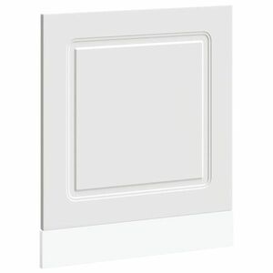 vidaXL mosogatógép panel Kalmar fehér 60x1, 5x67 cm műanyag fa kép