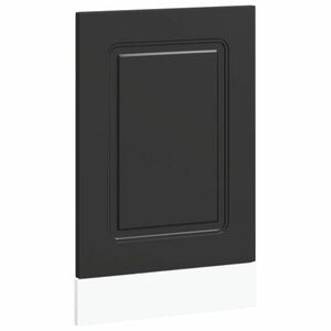 vidaXL mosogatógép panel Kalmar Fekete 45x1, 5x67 cm mérnöki fa kép