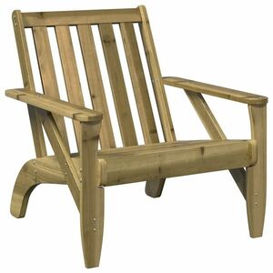 vidaXL Kerti adirondack szék 75x77x77 cm impregnált fa fenyőfa kép