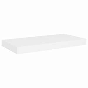 vidaXL fehér MDF lebegő fali polc 50 x 23 x 3, 8 cm kép