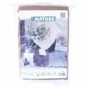 Nature bézs színű téli gyapjútakaró 60 g/m² 2 x 5 m kép