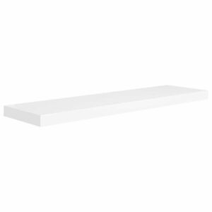 vidaXL fehér MDF lebegő fali polc 90 x 23, 5 x 3, 8 cm kép