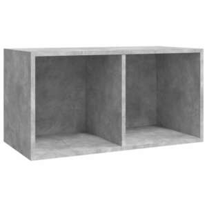 vidaXL 800121 Vinyl Storage Box Concrete Grey 71x34x36 cm Chipboard kép