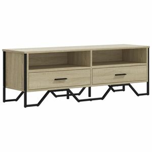 vidaXL sonoma tölgy színű szerelt fa TV-szekrény 122 x 34 x 41 cm kép