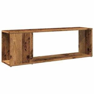 vidaXL antik fa színű szerelt fa TV-szekrény 100 x 24 x 32 cm kép