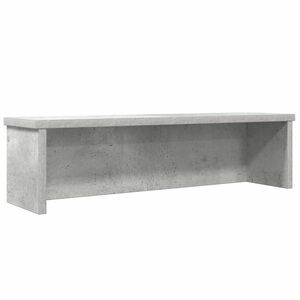 vidaXL konyhai állvány rakodható beton szürke 60x15x16 cm Gépelt fa kép