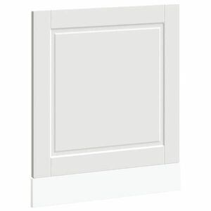 vidaXL mosogatógép panel Porto fehér 60x1, 5x67 cm mérnöki fa kép