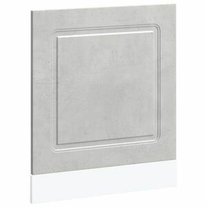 vidaXL mosogatógép panel Kalmar beton szürke 60x1, 5x67 cm műanyag fa kép