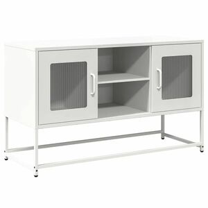 vidaXL fehér acél TV-szekrény 100, 5x39x60, 5 cm kép