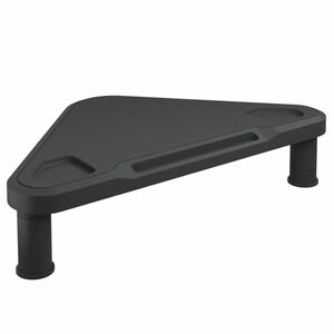 vidaXL fekete monitorállvány 49 x 28 x 10, 5 cm kép