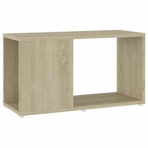 vidaXL sonoma-tölgyszínű szerelt fa TV-szekrény 60 x 24 x 32 cm kép