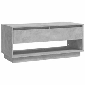 vidaXL betonszürke szerelt fa TV-szekrény 102x41x44 cm kép