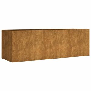 vidaXL corten acél kerti magaságyás 120 x 40 x 40 cm kép