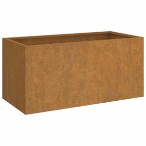 vidaXL corten acél növénytartó 62x30x29 cm kép