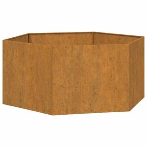 vidaXL rozsda színű corten acél növénytartó 90 x 90 x 45 cm kép